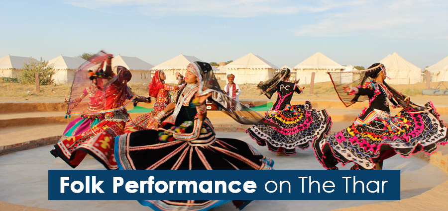 Folk Performance On The Thar