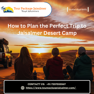 people sitting at the jaisalmer desert camp site enjoying view of sunset